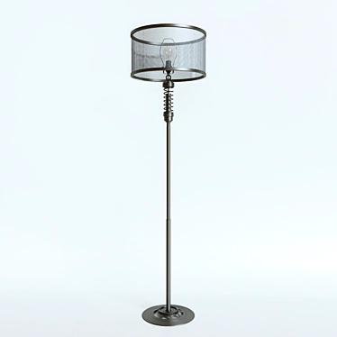 Industrial Floor Lamp by Classified Moto 3D model image 1 