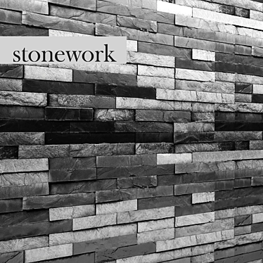 Natural Stone: Versatile & Durable 3D model image 1 