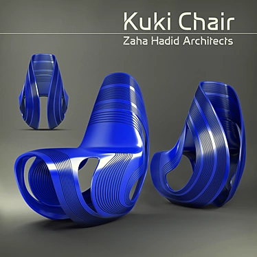 DYNAMIC SCULPTURAL KUKI CHAIR 3D model image 1 