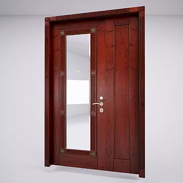 Guardian Entry Doors: Strong and Secure 3D model image 1 