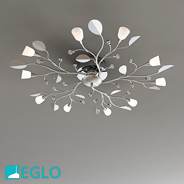 Modern Stylish Lamp for Ceiling - Eglo Siano 90,751 3D model image 1 