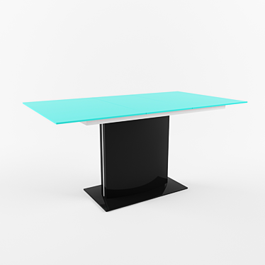 Signal Rosario Wooden Table 3D model image 1 