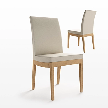 Modern Archival Chair 3D model image 1 