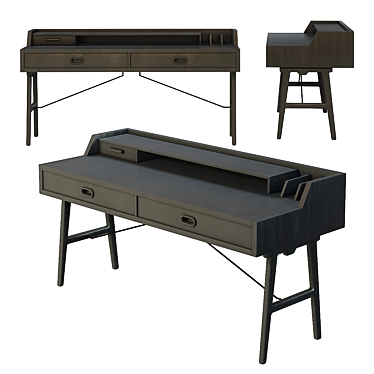 Title: Photorealistic Odion Desk 3D model image 1 