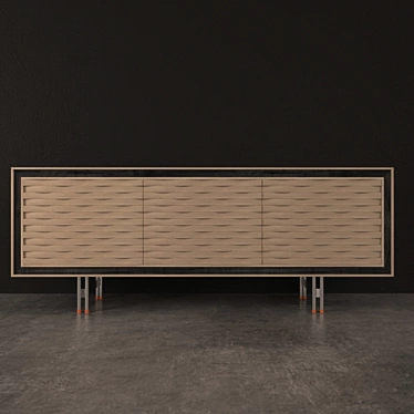 Italian Elegance: Dale A-612 Sideboard 3D model image 1 