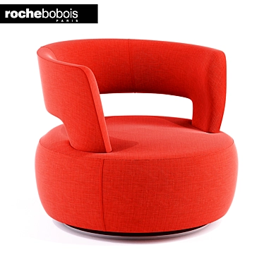 Elevate Your Comfort with Atoll Swivel Armchair 3D model image 1 