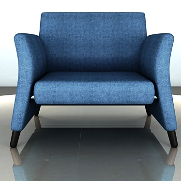 Iroqua Contemporary Sofa 3D model image 1 