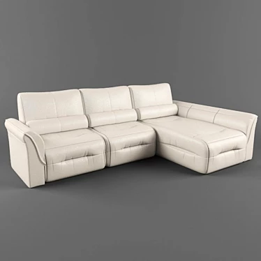 Convertible Modular Sofa 3D model image 1 