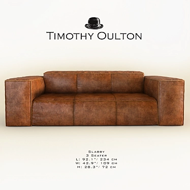 Slabby 3 Seater, Timothy Oulton