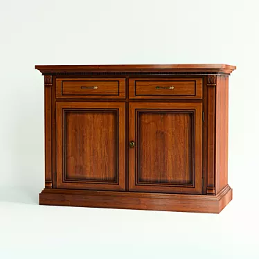 Classic Dresser: Elegant and Timeless 3D model image 1 