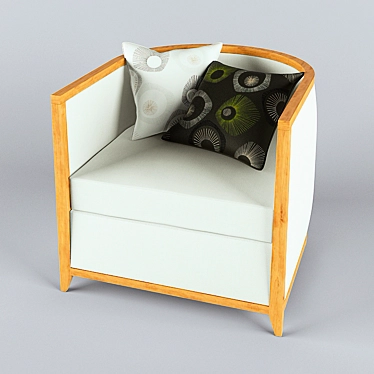 Elegant Kerry Joyce Cee Chair 3D model image 1 