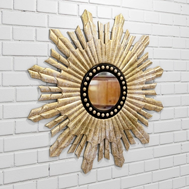 Title: Elegant Caro Casa Mirror 3D model image 1 