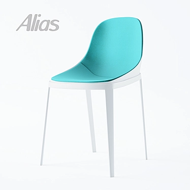 Elegant and Comfortable Elle Soft Chair 3D model image 1 