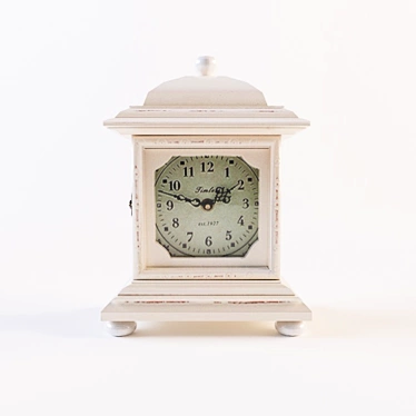 Time Keeper: Stylish Quartz Clock 3D model image 1 