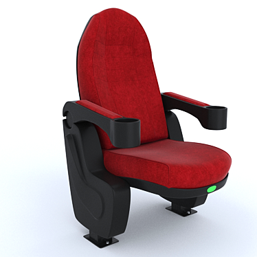 Soundproof Cinema Chair 3D model image 1 