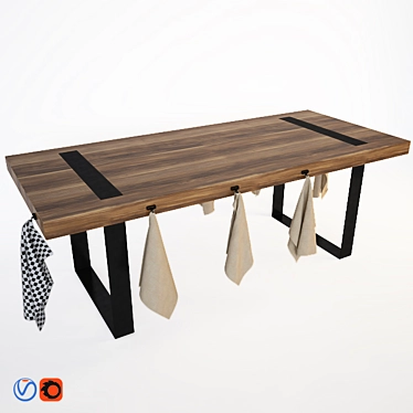 Table Livid Brown