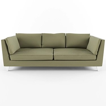 Scandinavian Elegance: Stockholm Sofa 3D model image 1 