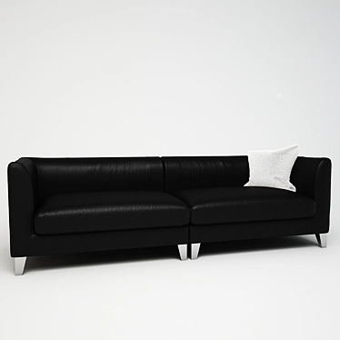 Antique Sofa Set Max 2014 3D model image 1 