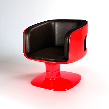 VIO 4 Chair: Sleek Comfort 3D model image 1 