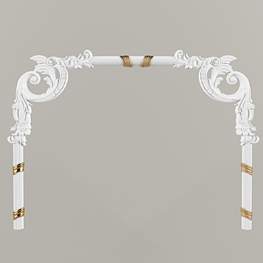 Elegant Wall Art 3D model image 1 