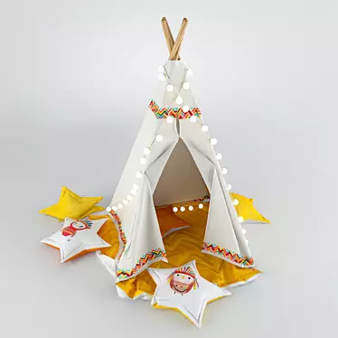 Cozy Kids Hideaway 3D model image 1 