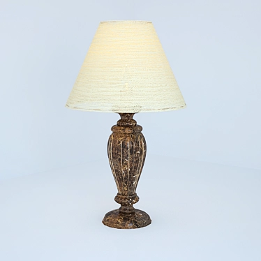 Classic Style Table Lamp 3D model image 1 