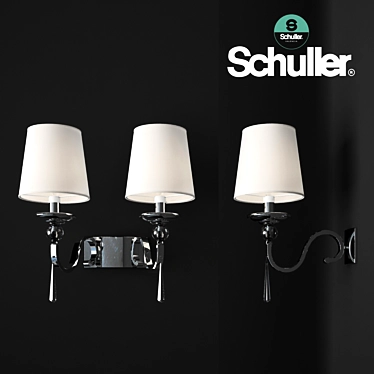 Schuller Mercury II: Modern Table Lamp 3D model image 1 