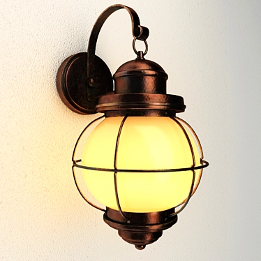 Hatteras 3D Wall Lamp 3D model image 1 
