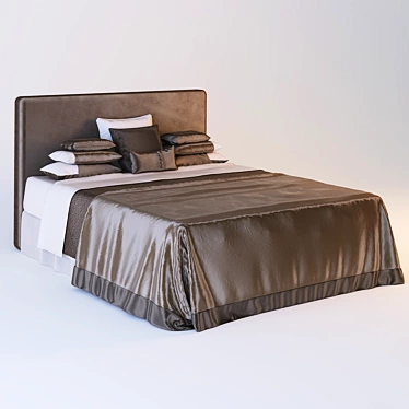 Kelly Hoppen Inspired Bed Linen 3D model image 1 