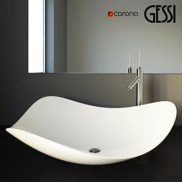 Washbasin-bowl with mixer Gessi.