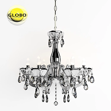 Avant-Garde Chandelier: Globo 63110 3D model image 1 