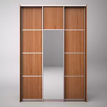 Compact Closet Solution 3D model image 1 