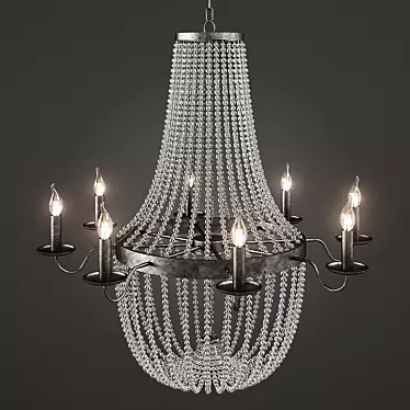 Noir - Raw Glass St. Tropez Chandelier