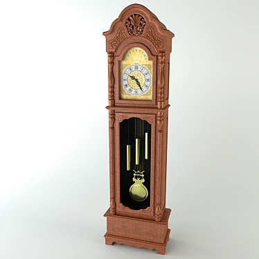 Sculpted Columbus Watch 3D model image 1 