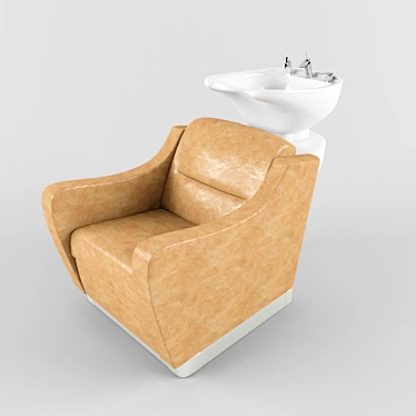 Luxury Hair Washing Salon Chair "Lavaggi 3D model image 1 