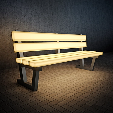 Illuminated Seating Solution 3D model image 1 