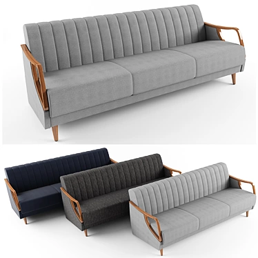 Cosmorelax Sofa 3D model image 1 