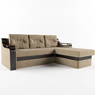 Luxury Capri Sofa by PanDivan 3D model image 1 