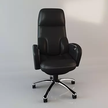 ErgoLux Executive Office Chair 3D model image 1 