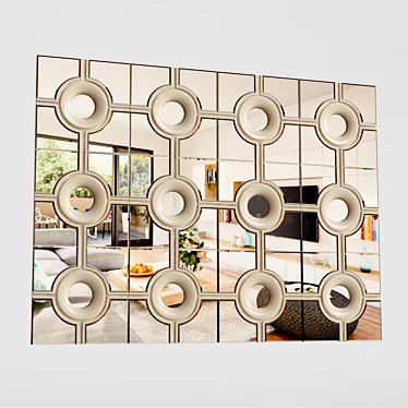 Contemporary Elegance: Modern Style Mirror 3D model image 1 