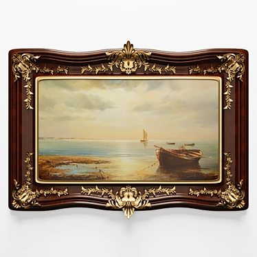 Classic Frame 3D model image 1 