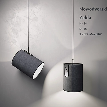 Elegant Nowodvorski Zelda Lamp 3D model image 1 