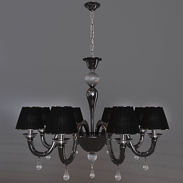 Modern Elegant Vetrilamp Chandelier 3D model image 1 