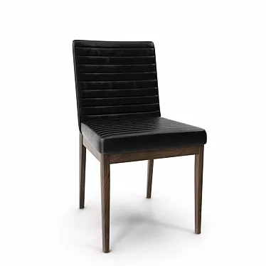 Elegant Tuka Chair 3D model image 1 
