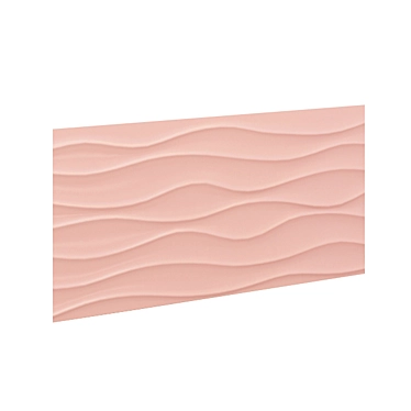 Olas Malva Ceramic Tile 50x25 3D model image 1 