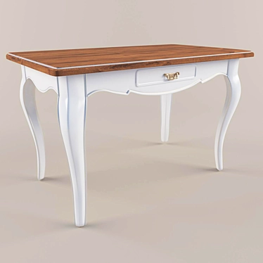 French Provence Style Table 3D model image 1 