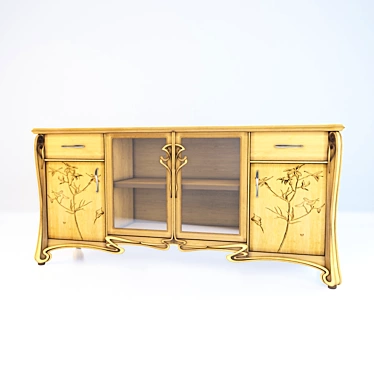 Italian Luxury Dresser by CL Italia 3D model image 1 