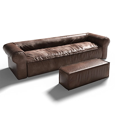 Cozy Cube Sofa 3D model image 1 