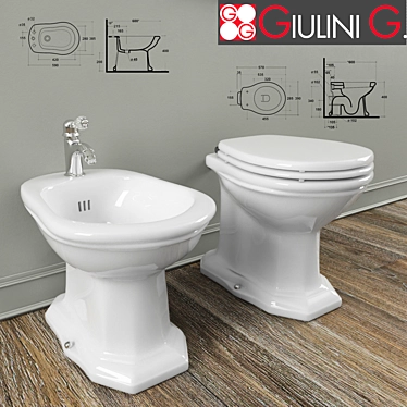 Giulini G "Impero Style" Collection 3D model image 1 