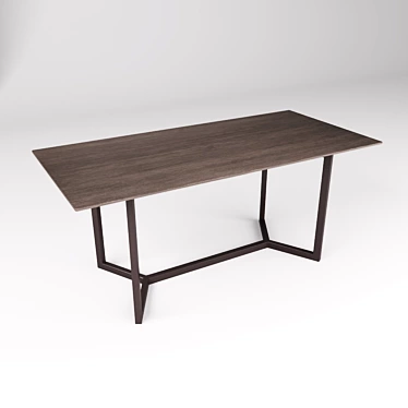 Sleek Vessel Table CAMERICH 3D model image 1 